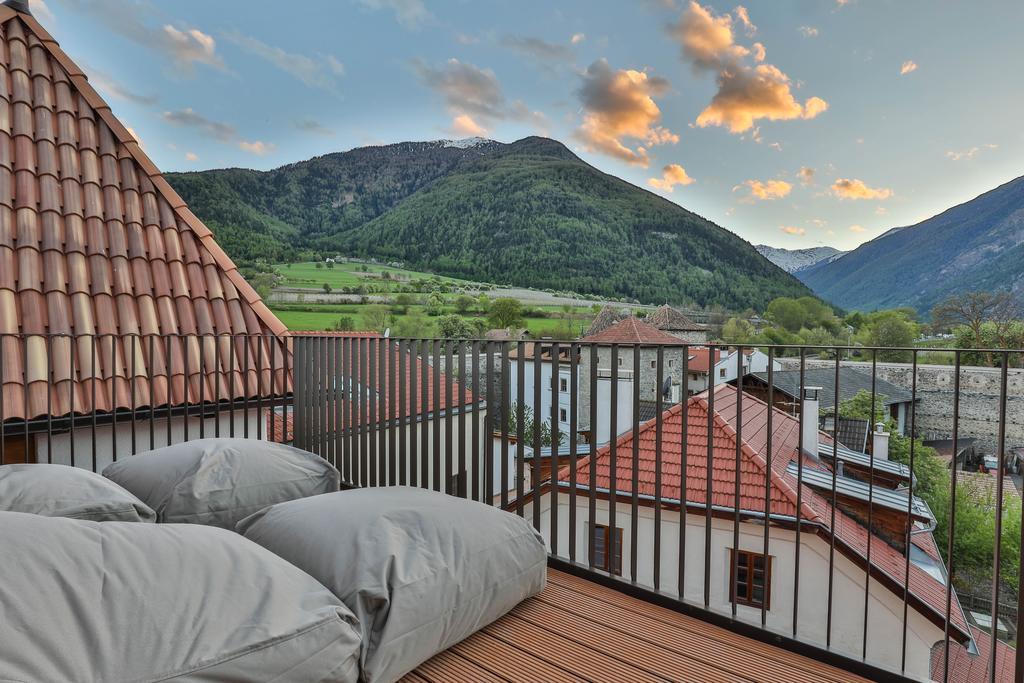 Hotel Gasthof Grüner Baum Glorenza Exterior foto